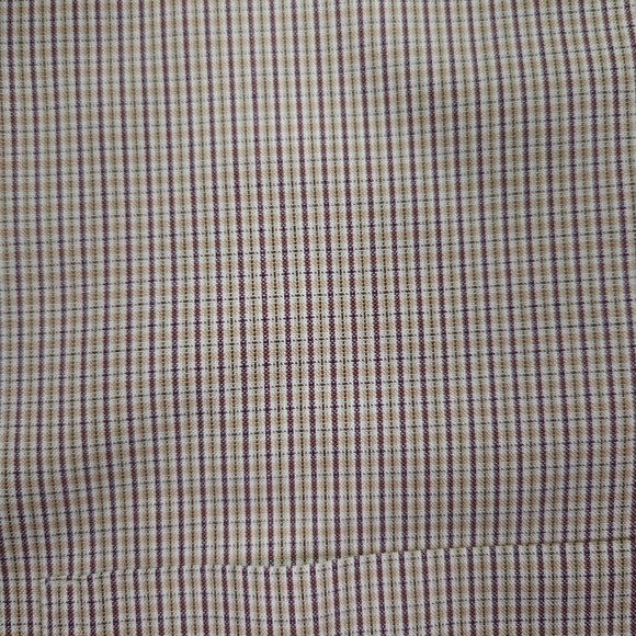 Eddie Bauer Shirt Mens Large Tall Relaxed Fit Wrinkle Resistant Button Up Plaid - Picture 2 of 6